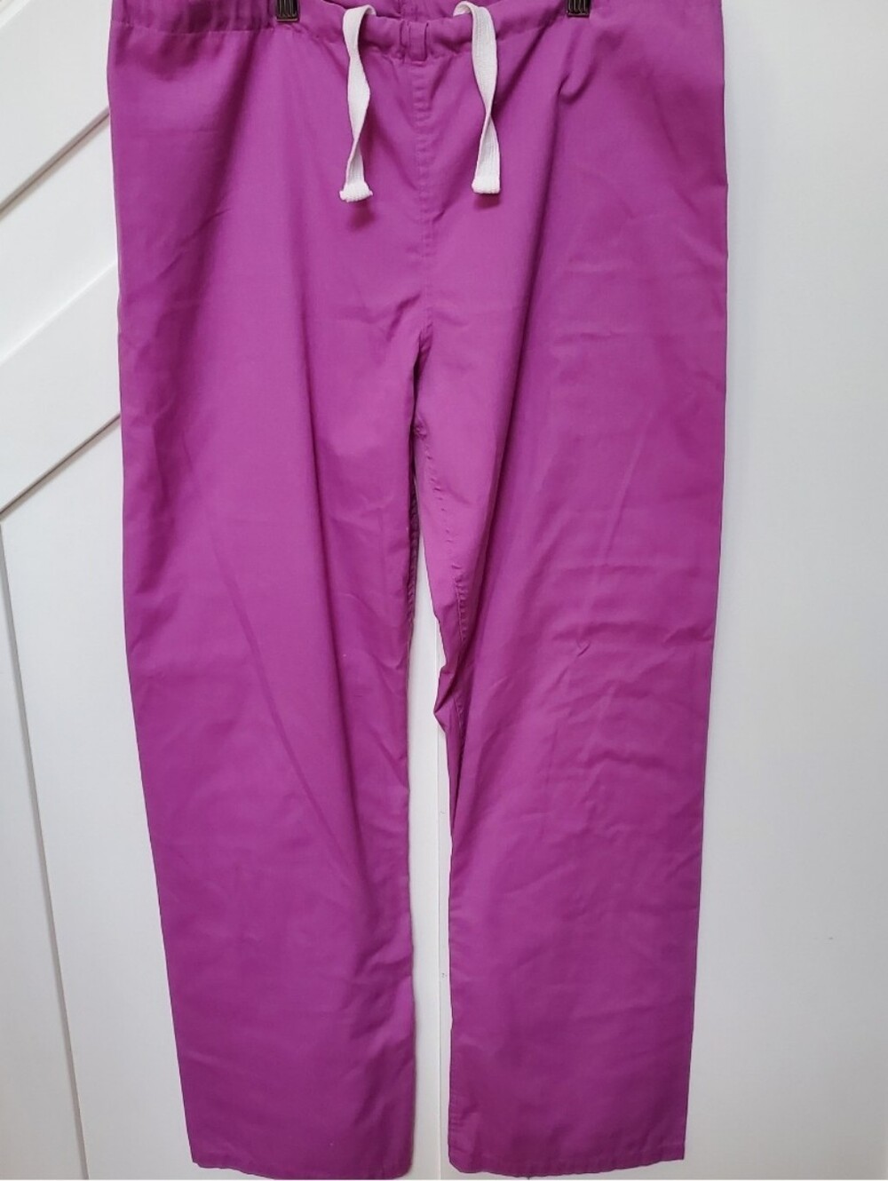 TALL Scrubs Magenta Drawstring Waist Pants